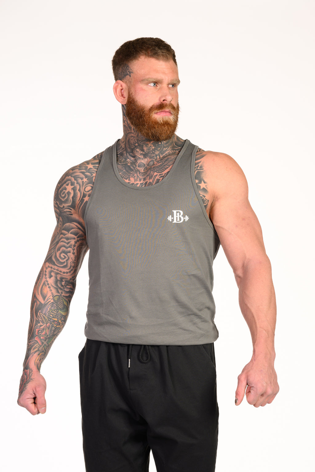 Bodybuilding Tanktop Grijs