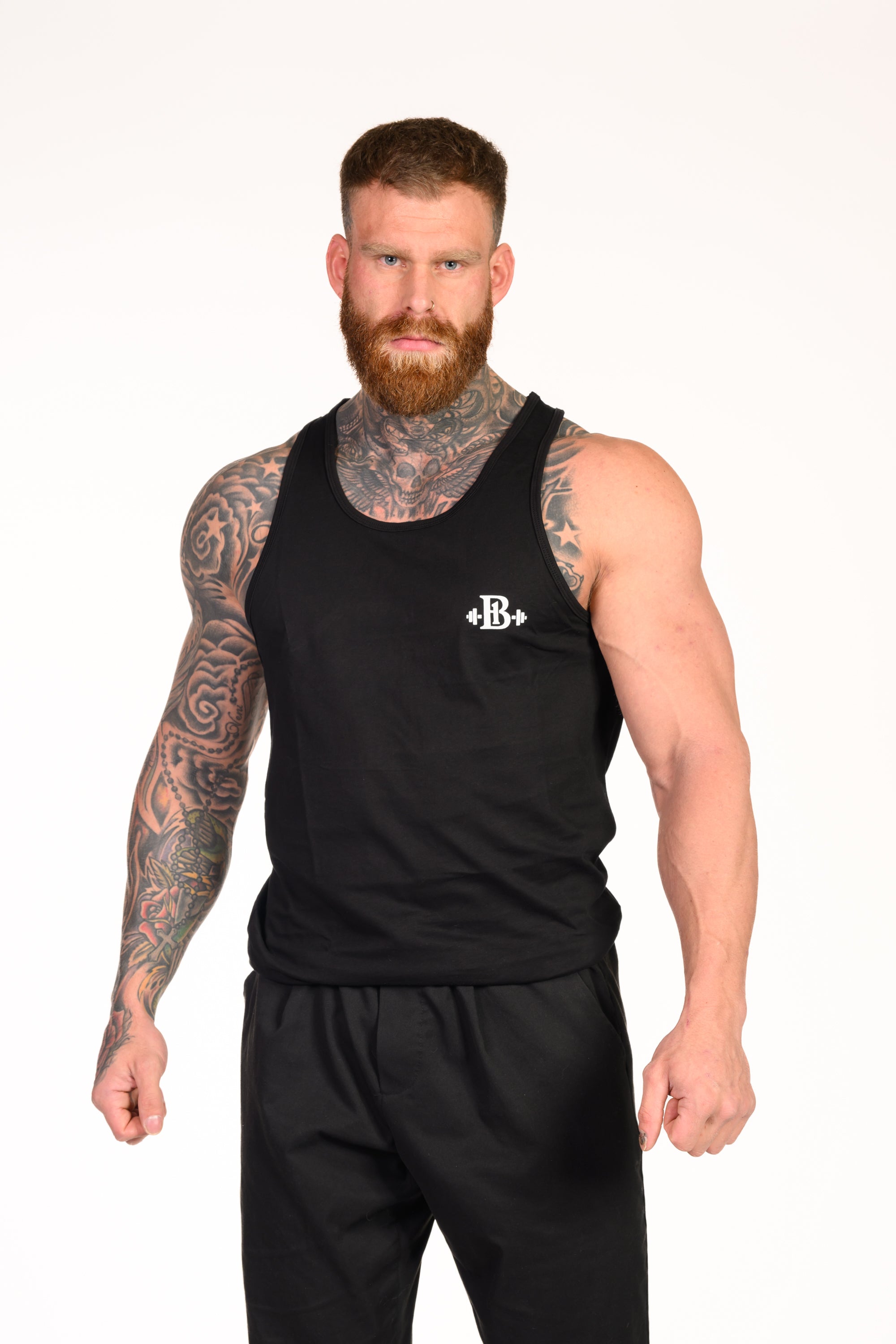 Bodybuilding Tanktop Zwart