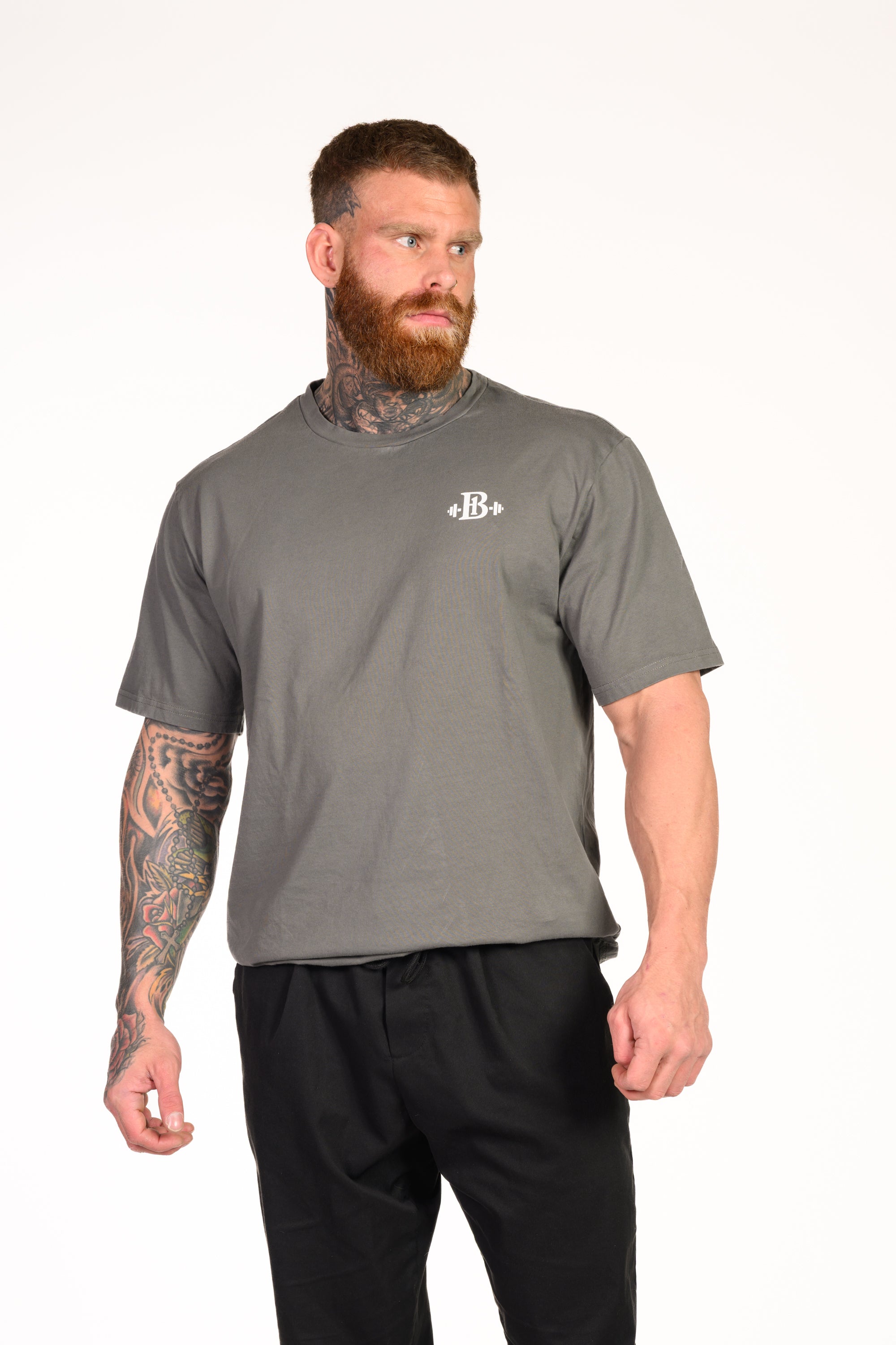 Oversized T-Shirt Grijs