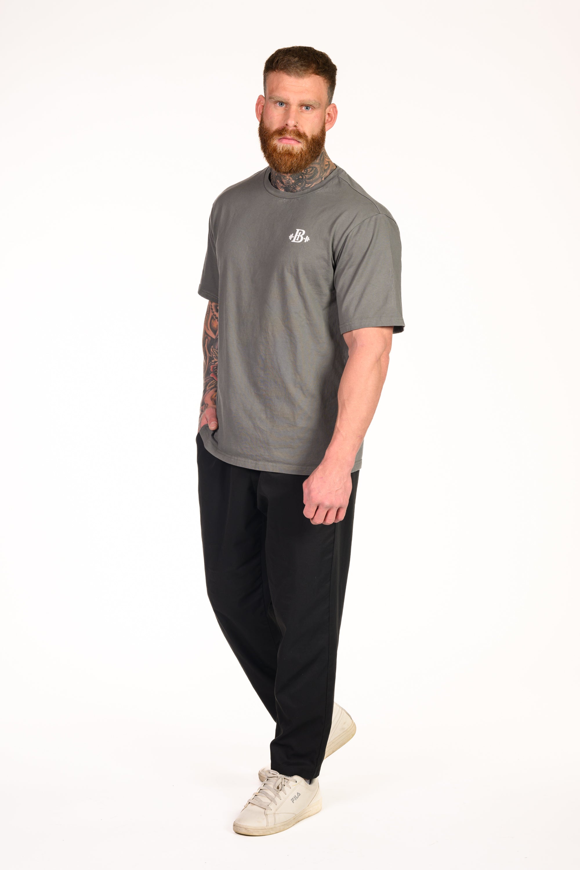Oversized T-Shirt Grijs