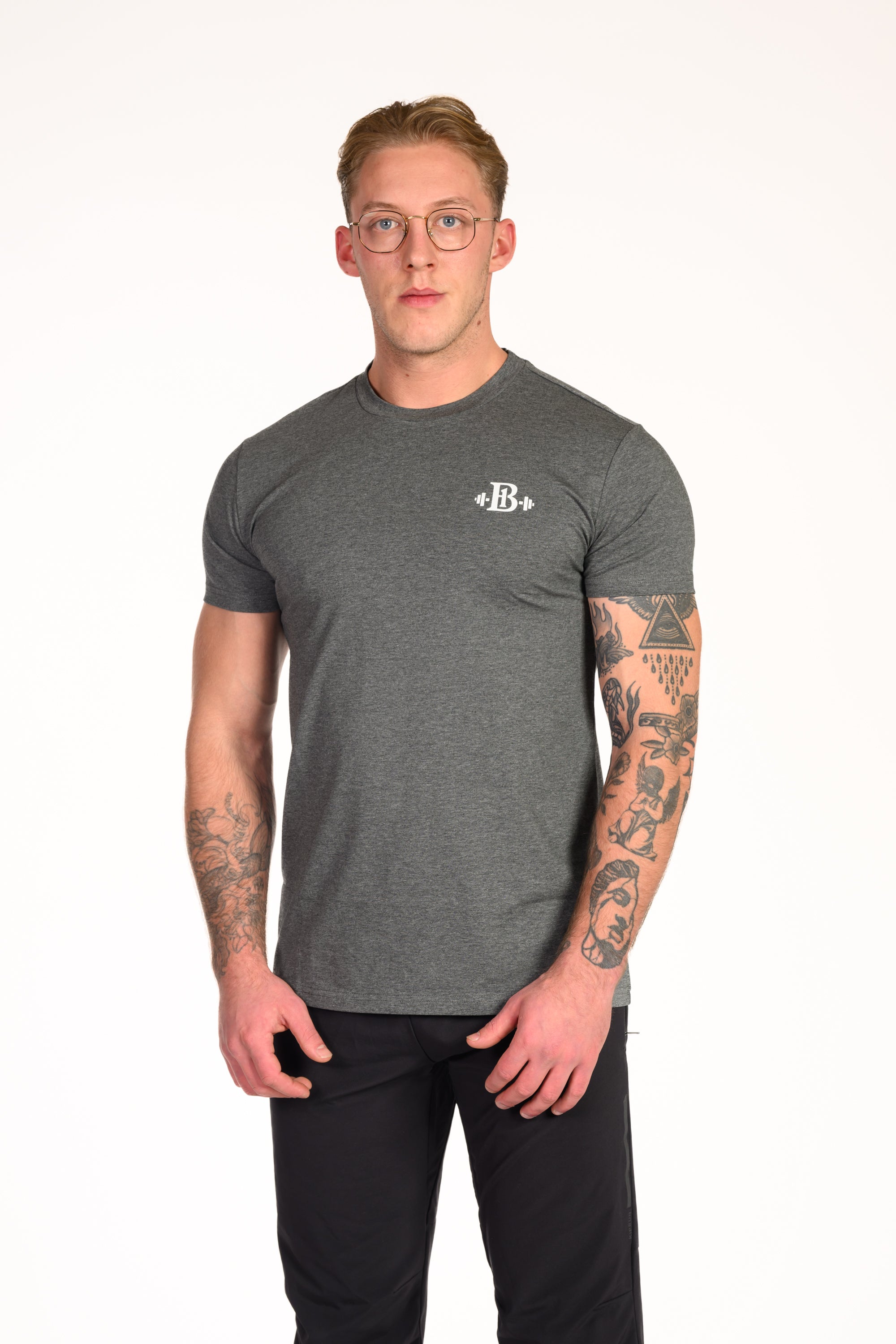 Fit T-Shirt Grijs