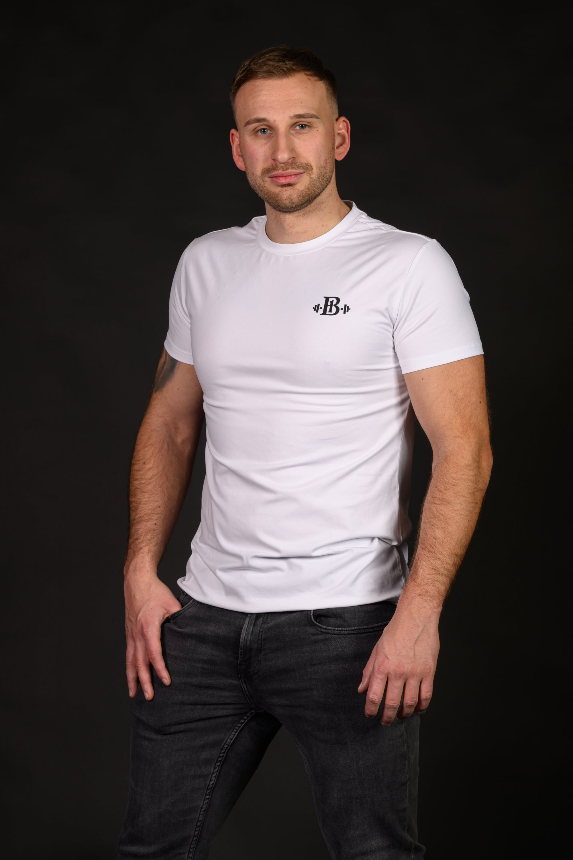Fit T-Shirt Wit